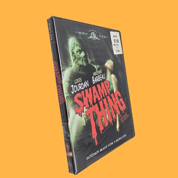 New Sealed Vintage Horror Sci-Fi Collectible DVD Swamp Thing - A Wes Crave Film - Picture 5 of 5